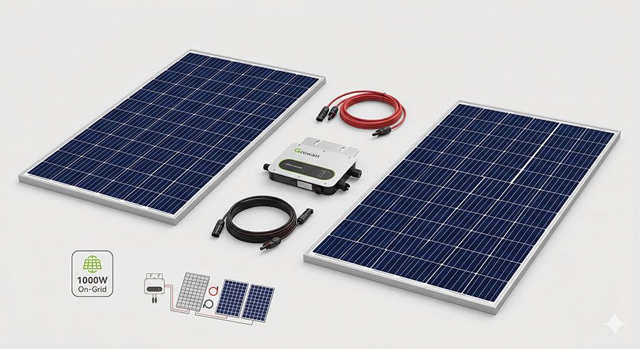 Kit Solar para tu hogar - GrowaTT 2000W